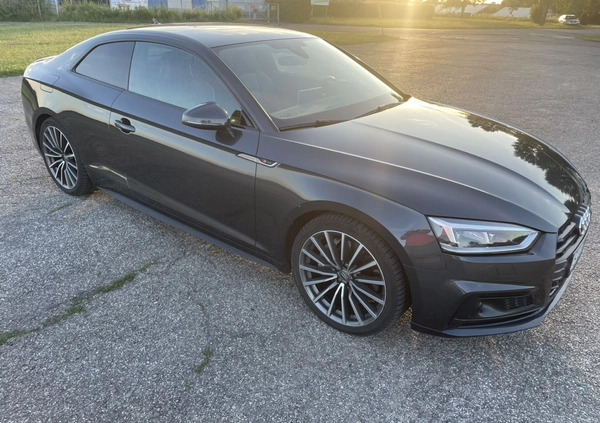 Audi A5 cena 130000 przebieg: 107241, rok produkcji 2018 z Chorzów małe 106